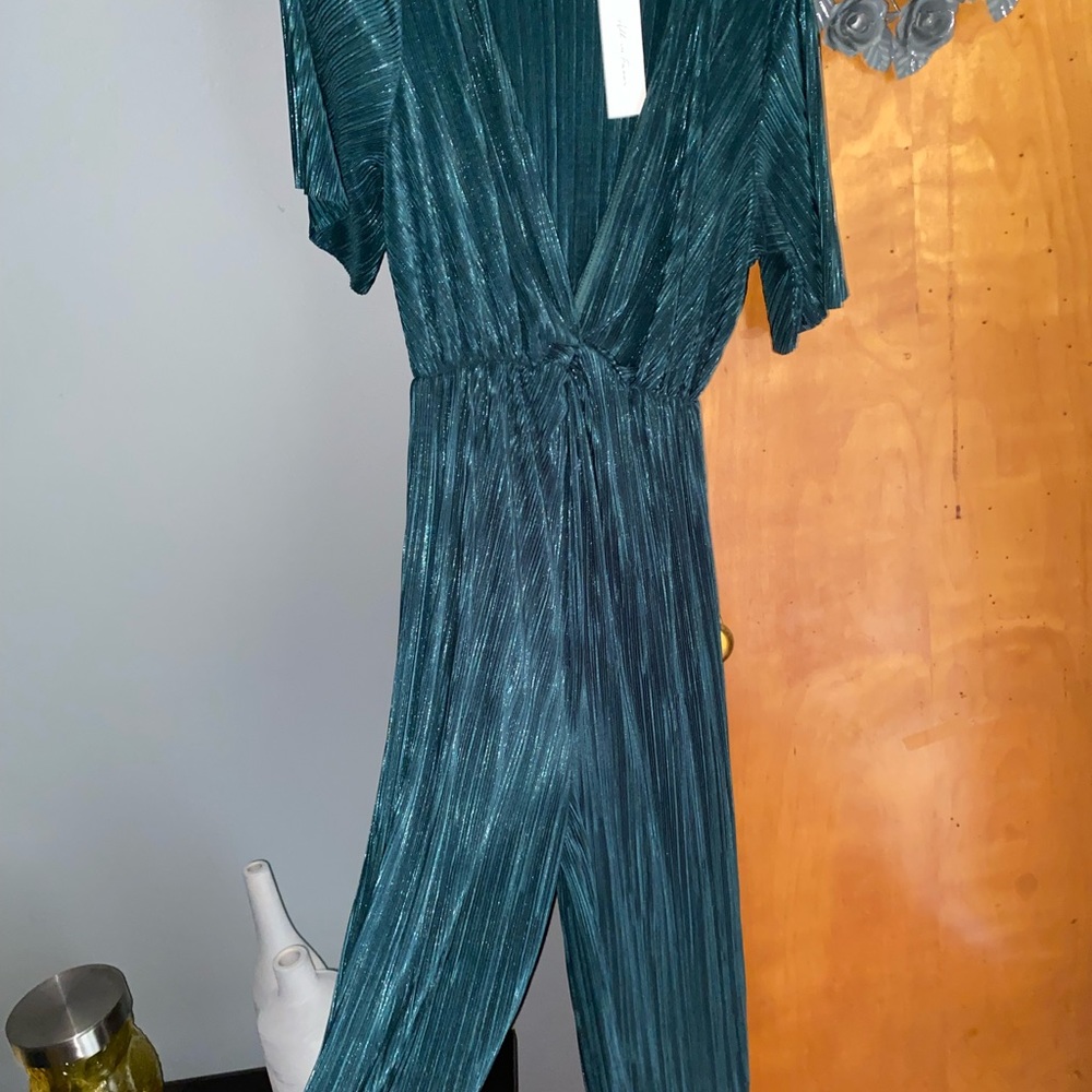 Green jumpsuit brand new